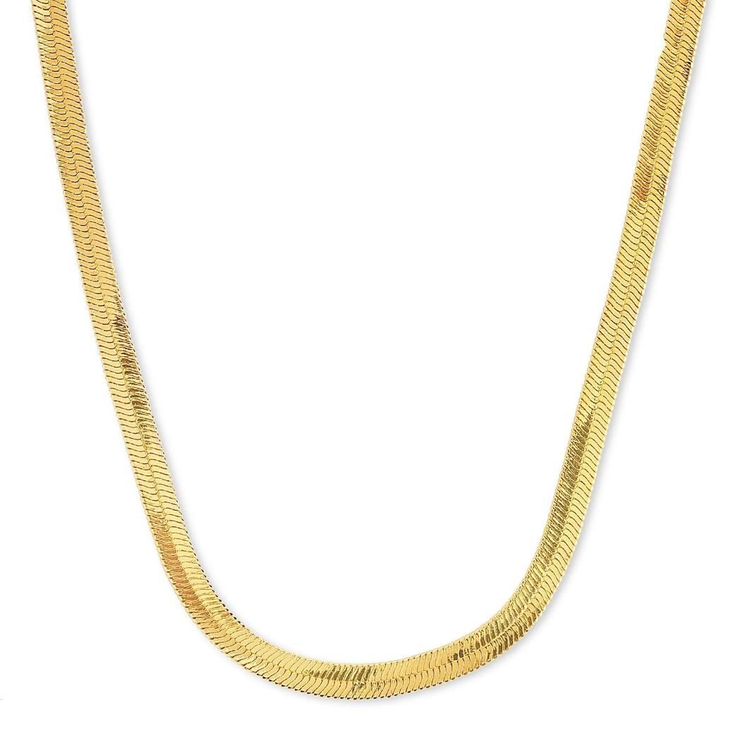 18k Gold plated snake chain