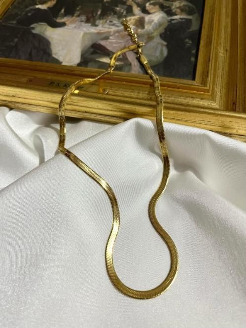 18k Gold plated snake chain